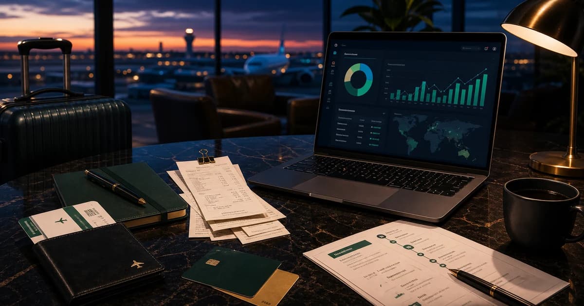 Business Travel Expense Reporting App: Organize Receipts, Trips, and CSV Exports